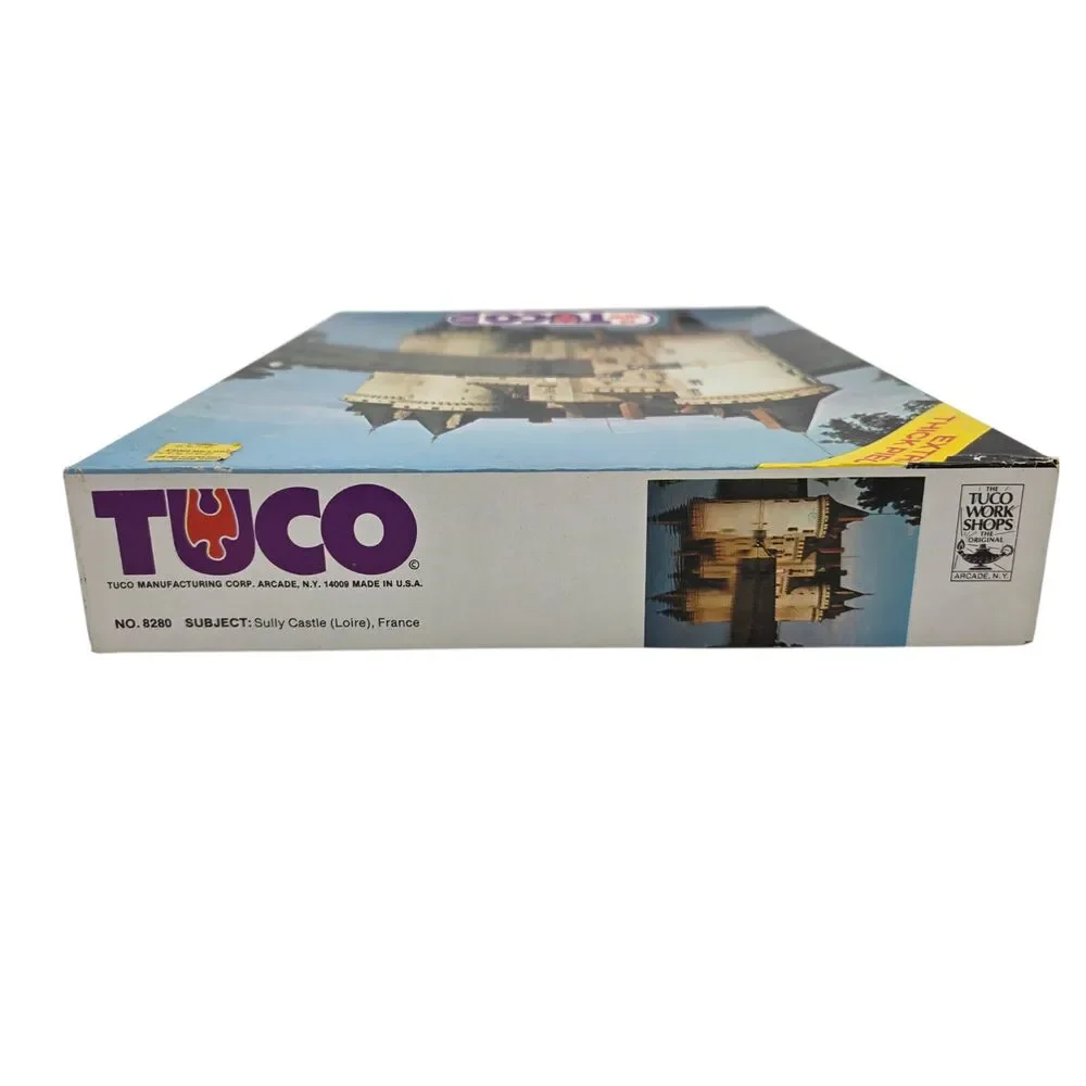 Vintage Tuco Jigsaw Puzzle 1020 Pieces Sully Castle France Extra Thick 8280